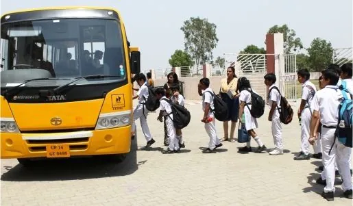 A GPS-enabled air-conditioned DWPS school bus