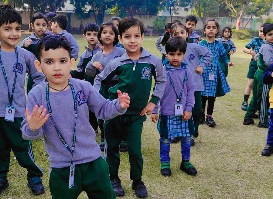 Delhi World Public School organized a Free Play with Students