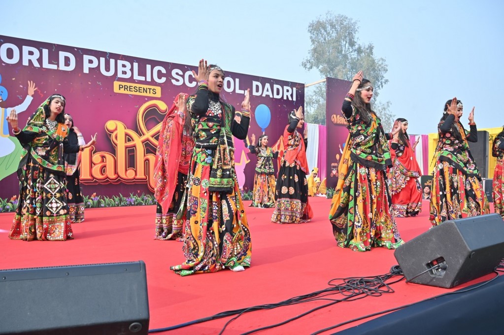 Delhi World Public School, Vishveshwarya Campus organized the most fun-filled Malhaar fete.