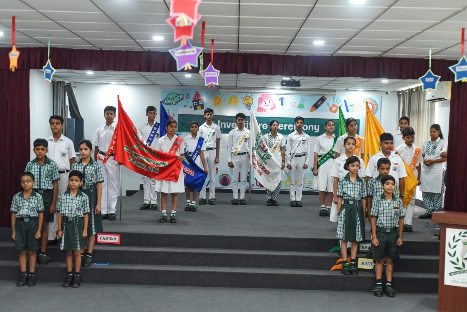 Independence day and investiture ceremony at DWPS