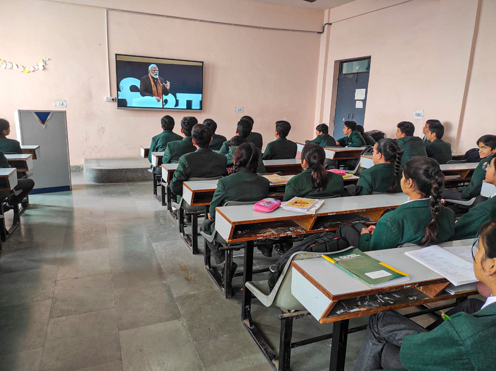 Grade 8 students from DWPS recently had the incredible opportunity to participate in Pariksha Parr Charcha