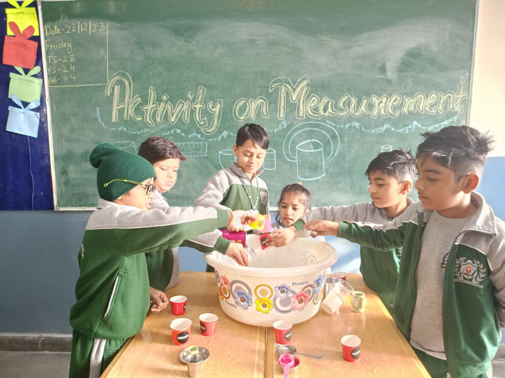 Exploring the world of measurements at Delhi World Public School