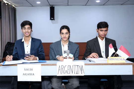 DWPS proudly announces the remarkable debut of students in Model United Nations simulations.