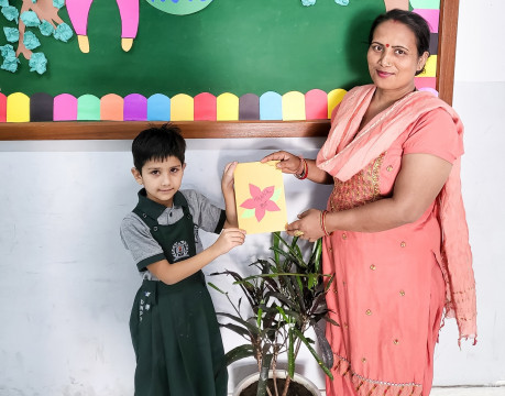 On May 1st, Delhi World Public School commemorated Labour Day with a special activity