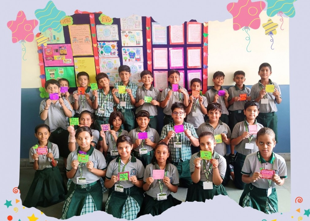 At Delhi World Public School, our Sharing and Caring Activity, brought together students from Grades 1 to 4 to explore the true essence of kindness