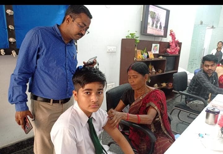 In the view of Covid 19 Pandemic  DWPS have organised 2nd Vaccination Camp for students and the parents.