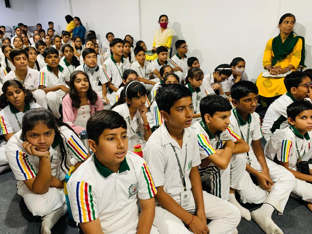 In collaboration with CSRBOX Delhi World Public School, Dadri organized the ACT SMART India workshop